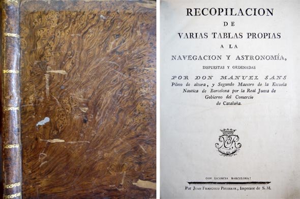Recopilación de varias Tablas propias a la Navegación y Astronomía.