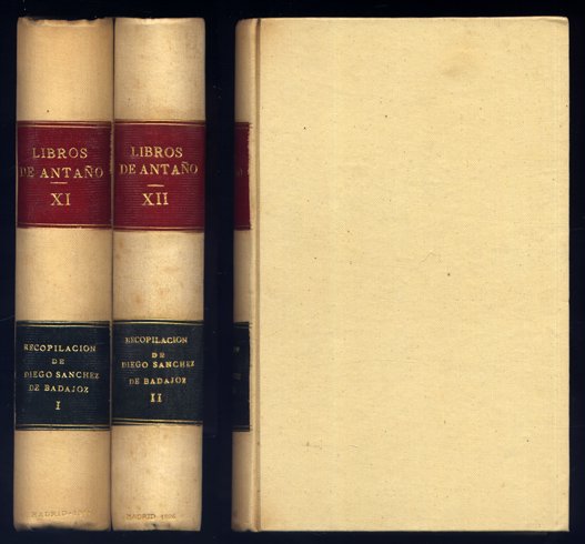 Recopilación en metro del Bachiller Diego Sánchez de Badajoz, reimpresa …