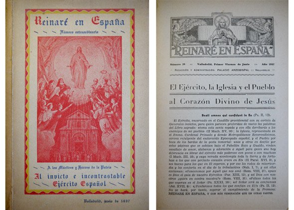 Reinaré en España. Número 39. Primer Viernes de Junio, Año …