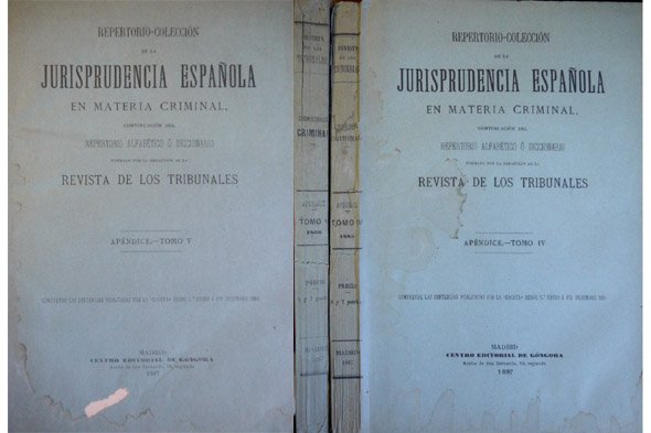 Repertorio - Colección de la Jurisprudencia Española en Materia Criminal. …