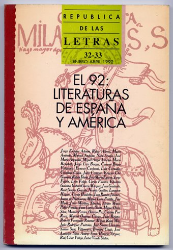 República de las Letras. Director: Andrés Sorel. Número 32-33: El …