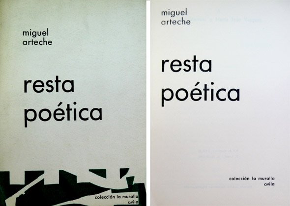 Resta poética.
