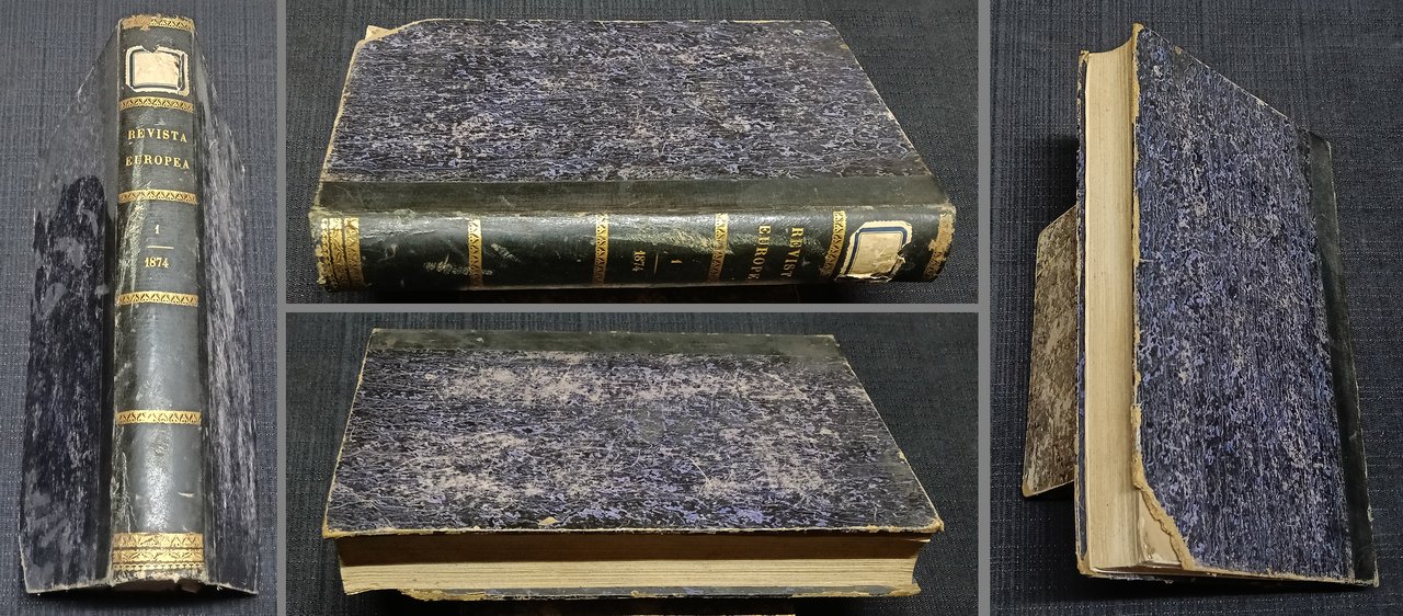 Revista Europea. Tomo Primero: Marzo, Abril, Mayo y Junio 1874. | Immagine principale