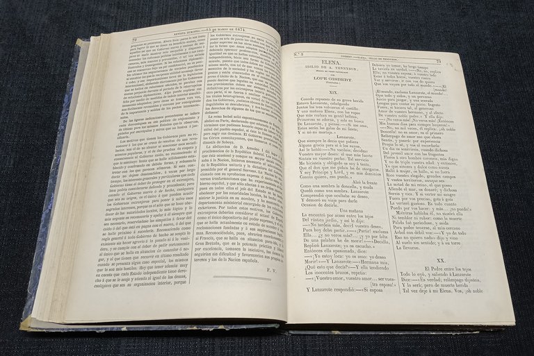 Revista Europea. Tomo Primero: Marzo, Abril, Mayo y Junio 1874. | Immagine Gallery 6