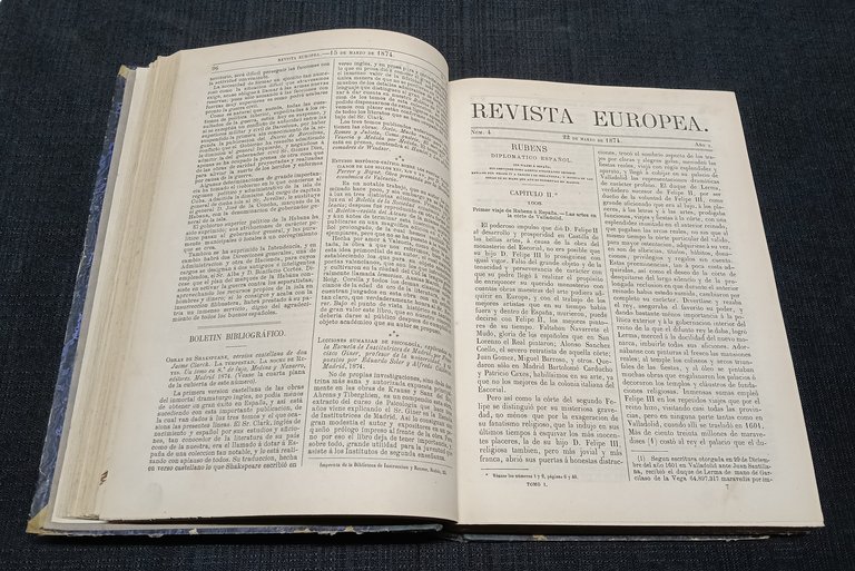 Revista Europea. Tomo Primero: Marzo, Abril, Mayo y Junio 1874. | Immagine Gallery 7