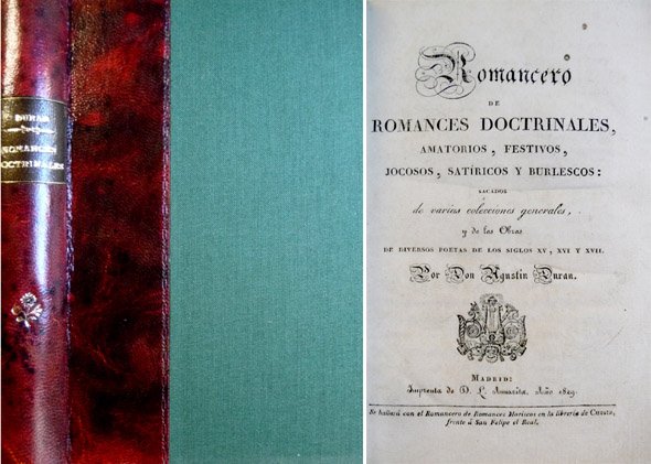 Romancero de Romances Doctrinales, Amatorios, Festivos, Jocosos, Satíricos y Burlescos, … | Immagine principale