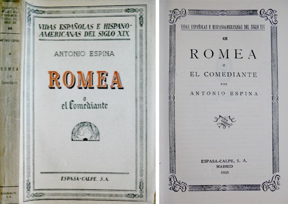 Romea ó el Comediante. | Immagine principale