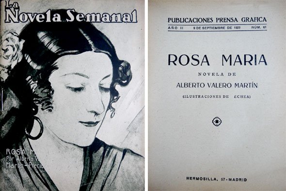 Rosa María. Novela.