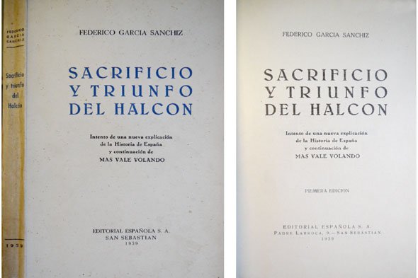 Sacrificio y triunfo del halcón.