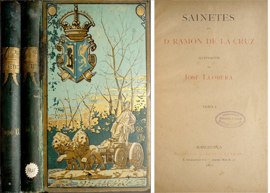 Sainetes. Prólogo de José Feliu y Codina. | Immagine principale