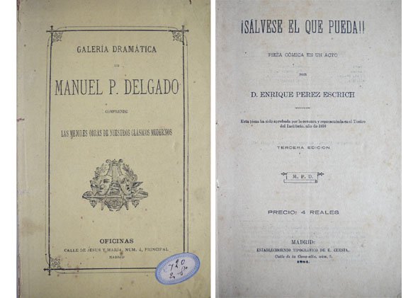 ¡Salvese el que pueda!. Pieza cómica en un acto.