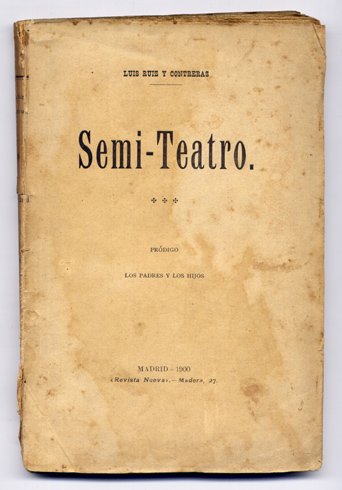 Semi - Teatro. [Pródigo. Los padres y los hijos].