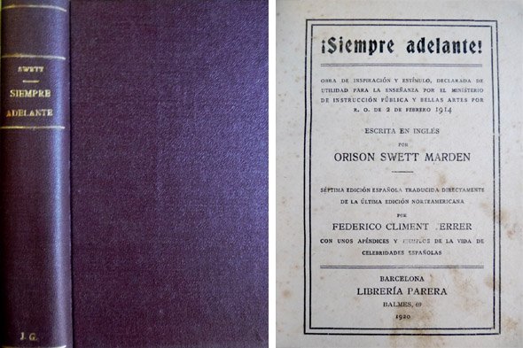 ¡Siempre adelante!. Traducción de Federico Climent Ferrer.