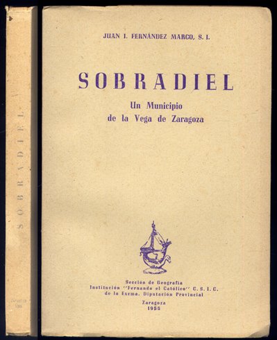 Sobradiel. Un municipio de la Vega de Zaragoza.