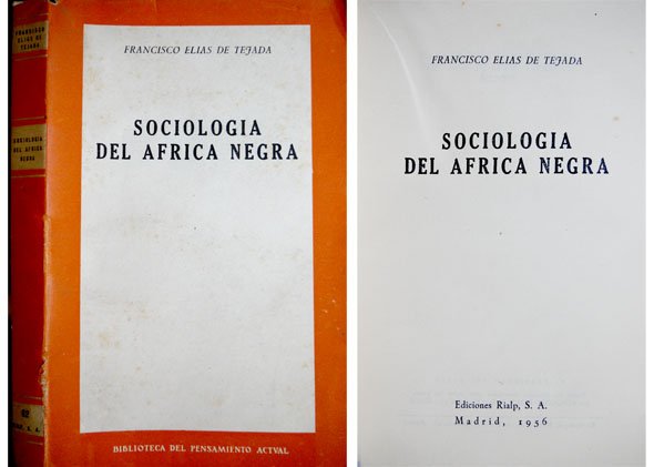 Sociología del Africa Negra.