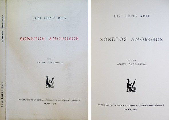 Sonetos amorosos.