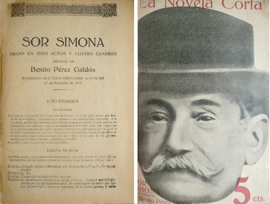 Sor Simona. Drama en tres actos.