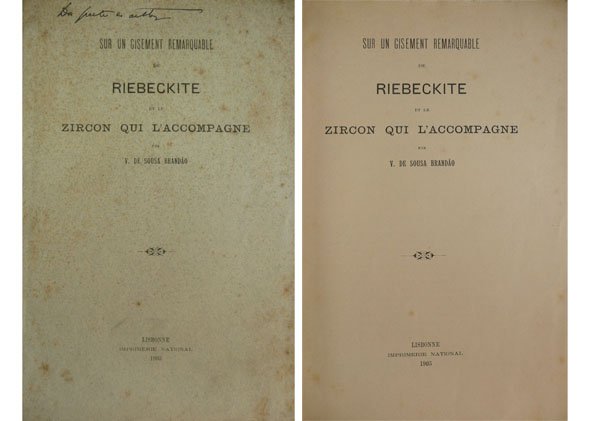 Sur un gisement remarquable de Riebeckite et le Zircon qui …