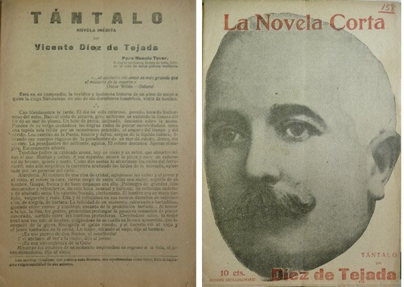 Tántalo. Novela.
