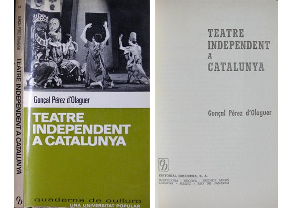 Teatre independent a Catalunya.