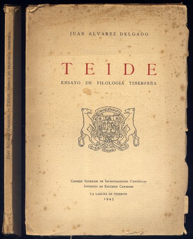 Teide. Ensayo de Filología Tinerfeña. | Immagine principale