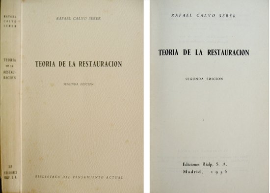 Teoría de la Restauración.