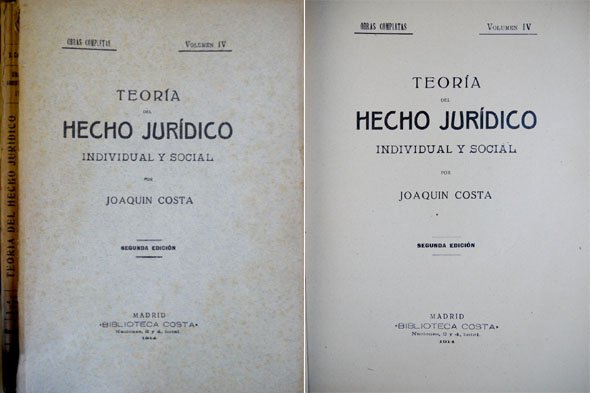 Teoría del Hecho Jurídico Individual y Social.