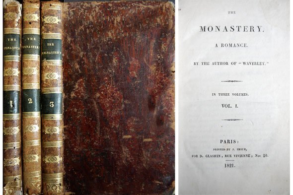 The Monastery. A Romance. By the Author of "Waverley".