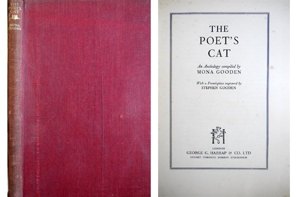 The Poet's Cat. An Anthology compiled by.