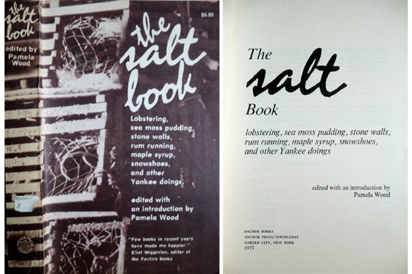 The Salt Book. Lobstering, sea moss pudding, stone walls, rum …