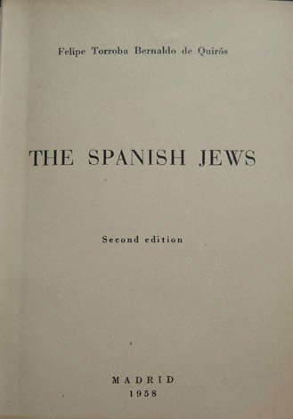 The Spanish Jews.