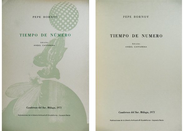 Tiempo de número. Nota a la edición de José Infante.