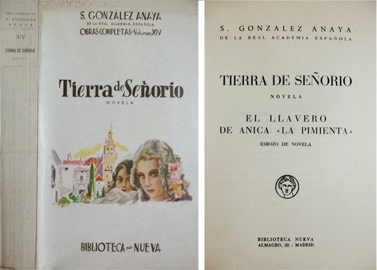 Tierra de sueño. Novela. (y) El llavero de Anica "la …
