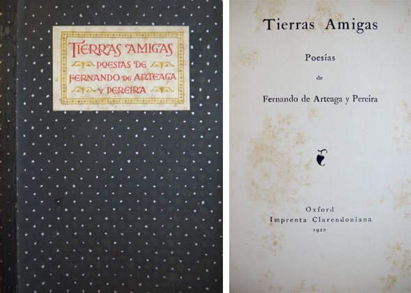 Tierras Amigas. Poesías.