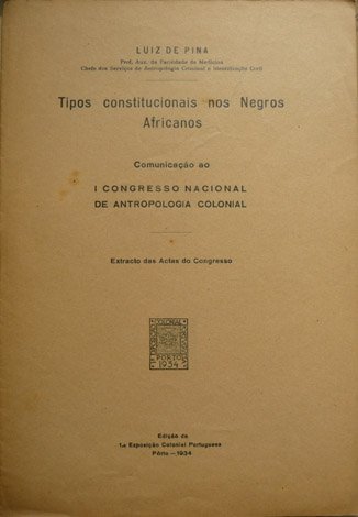 Tipos constitucionais dos Negros Africanos.
