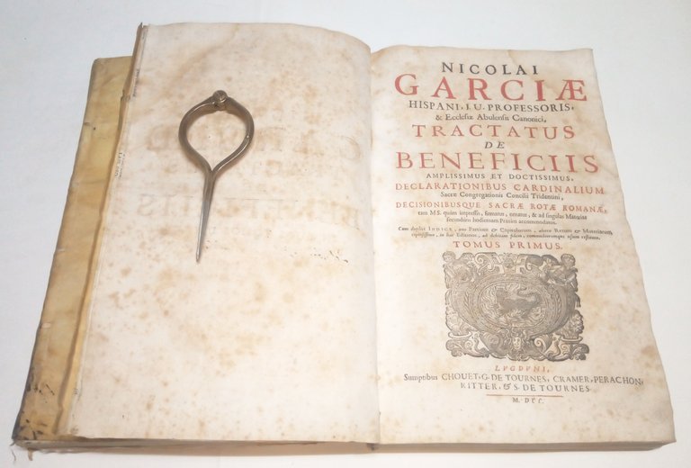 Tractatus de Beneficiis amplissimus et doctissimus declarationibus cardinalium sacrae congregationis …