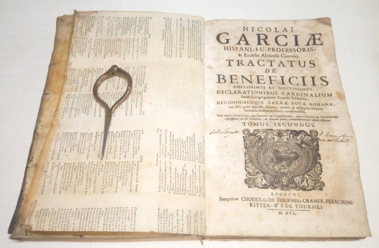 Tractatus de Beneficiis amplissimus et doctissimus declarationibus cardinalium sacrae congregationis …