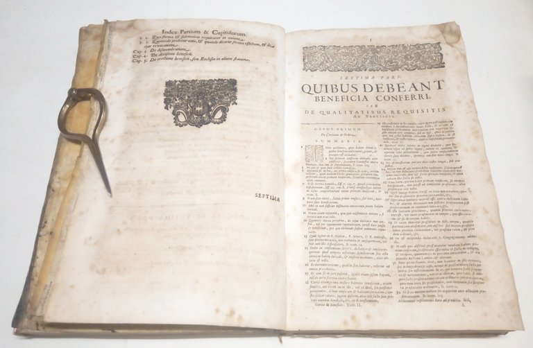 Tractatus de Beneficiis amplissimus et doctissimus declarationibus cardinalium sacrae congregationis …