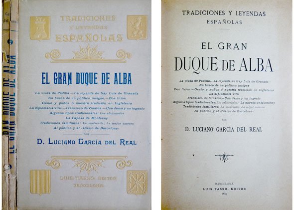 Tradiciones y Leyendas Españolas. V: El gran Duque de Alba. …