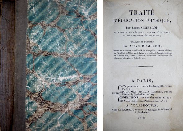 Traité d'Education Physique. Traduit de l'italien par Alexis Bompard.