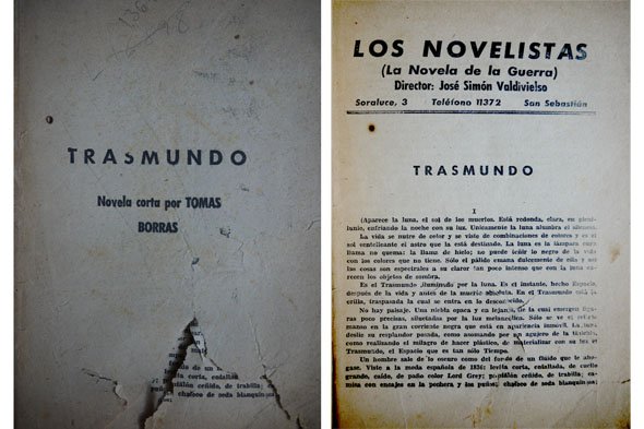 Trasmundo. Novela corta.