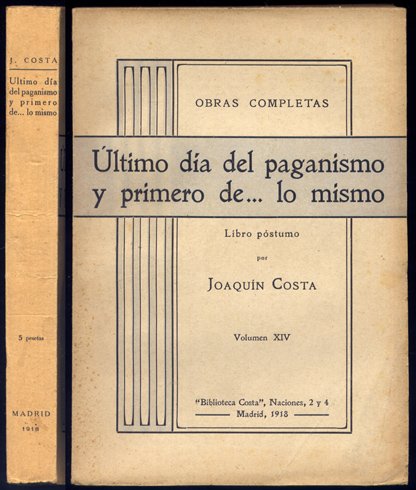 Ultimo día del paganismo y primero de . lo mismo. …