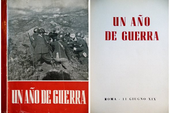 Un año de guerra.