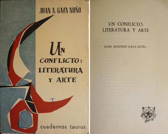 Un conflicto: literatura y arte. | Immagine principale