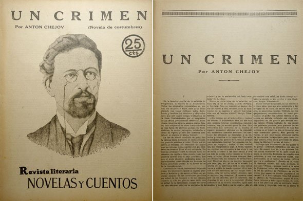Un crimen. Campesinos. Maestra de escuela. El estudiante. Nueva residencia.