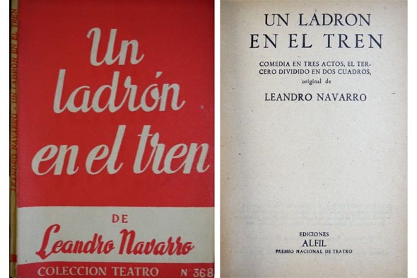 Un ladrón en el tren. Comedia en tres actos. | Immagine principale