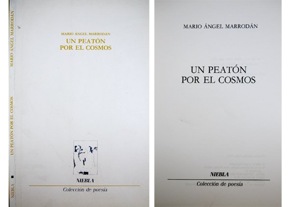 Un peatón por el cosmos.