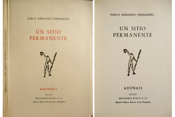 Un sitio permanente. Poemas.
