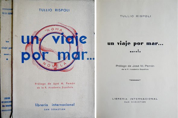 Un viaje por mar. Novela. Traducción del italiano por Mariano …