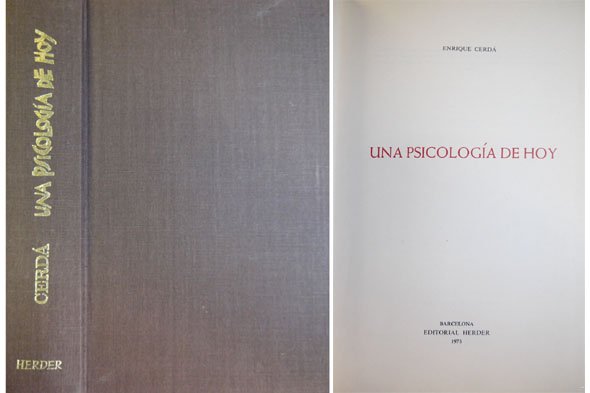 Una Psicología de hoy.